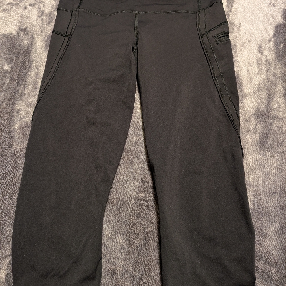 Lululemon Black Athletic Capris